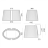 Вытяжка пристенная Falmec Marilyn E.Ion Ceramica White 66 см CEMN66.E0P6#ZZZX441F cemn66.e0p6#zzzx441f - фото 257507
