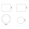 Островная вытяжка Falmec EOLO E.ION IS GLASS WHITE CEOI45.E0P6#ZZZF441F ceoi45.e0p6#zzzf441f - фото 257513