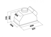 Встраиваемая вытяжка Falmec Gruppo Incasso 50 Green Tech CGRW50.E1P2#ZZZI491F cgrw50.e1p2#zzzi491f - фото 257669