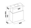 Островная вытяжка Falmec Laguna Is Steel (Pannellabile) 60 CLDI6075.E1P2#ZZZI491F cldi6075.e1p2#zzzi491f - фото 258469