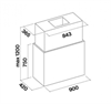 Островная вытяжка Falmec Laguna Is Steel (Pannellabile) 90 CLDI9075.E1P2#ZZZI491F cldi9075.e1p2#zzzi491f - фото 258480