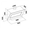 Настенная вытяжка Falmec Quasar 90 BK Green Tech CQPN90.E1P2#ZZZN491F cqpn90.e1p2#zzzn491f - фото 258871