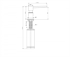 Дозатор для жидкого мыла Paulmark KRAFT D003-401TB(AN) антрацит d003-401tb - фото 259113