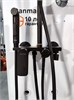 Душевая система Damixa Apollo, с изливом, чёрная матовая, DX220920300 (выставочный образец, отсутствует упаковка) dx220920300 - фото 260158
