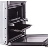 EXITEQ EXO-301 шкаф духовой электрический независимый, 60 см, черный + нержавеющая сталь e20036 - фото 260380