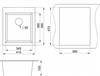 Кухонная мойка Emar EMQ-1415.Q морион emq-1415.q морион - фото 260871