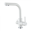 Смеситель для кухни Paulmark Essen Es213011-431TW белый матовый полностью es213011-431tw - фото 261117