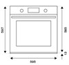 Встраиваемый электрический духовой шкаф Bertazzoni F6011MODELZ f6011modelz - фото 261611