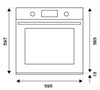 Встраиваемый электрический духовой шкаф Bertazzoni F6011MODPTZ f6011modptz - фото 261665