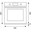 Встраиваемый электрический духовой шкаф Bertazzoni F6011MODVLC f6011modvlc - фото 261672