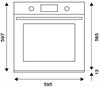 Встраиваемый электрический духовой шкаф Bertazzoni F609HEREKTAC f609herektac - фото 261806