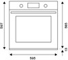 Встраиваемый электрический духовой шкаф Bertazzoni F609MODEKX f609modekx - фото 261851