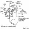 Духовой шкаф Bosch HBF010BR3S,  серебристый hbf010br3s - фото 262875