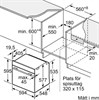 Встраиваемый электрический духовой шкаф Bosch HBG832DC1S hbg832dc1s - фото 263448