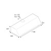 Встраиваемая вытяжка Bertazzoni KU120PRO1XA ku120pro1xa - фото 265360