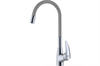 Смеситель Lemark Linara LM0415C-Gray для кухонной мойки, с гибким изливом, хром/серый lm0415c-gray - фото 265612