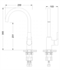 Смеситель Lemark Aura LM0605C для кухонной мойки lm0605c - фото 265627