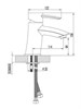 Смеситель Lemark Atlantiss LM3206C для раковины lm3206c - фото 265796