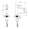 Смеситель Lemark Atlantiss LM3237C для раковины lm3237c - фото 265823
