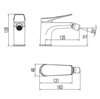 Смеситель Lemark Bronx LM3708GM для биде, графит lm3708gm - фото 265867