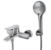 Смеситель Lemark Bronx LM3714GM для ванны и душа с душевым гарнитуром, графит lm3714gm - фото 265871