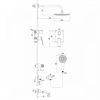 Душевая система Lemark Bronx LM3722BL, чёрный lm3722bl - фото 265880