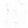 Душевая система Lemark Bronx LM3760GM, графит lm3760gm - фото 265902