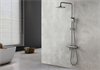 Душевая система Lemark Bronx LM3772GM, термостатическая, графит lm3772gm - фото 265913