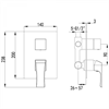 Смеситель Lemark Unit LM4527C для душа lm4527c - фото 266008