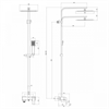 Душевая система Lemark Unit LM4562C, хром lm4562c - фото 266018