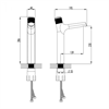 Смеситель Lemark Project LM4679C для раковины, хром lm4679c - фото 266036