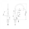 Смеситель Lemark Expert LM5079S для кухонной мойки lm5079s - фото 266106