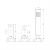 Смеситель для ванны Lemark Contest LM5845CW, хром/белый lm5845cw - фото 266148