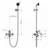 Смеситель Lemark Peretto LM6302RB для ванны и душа, черный кофе lm6302rb - фото 266192