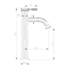 Смеситель Lemark Jasmine LM6609ORB для раковины монолитный, черная бронза lm6609orb - фото 266242