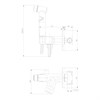 Гигиенический душ Lemark Solo LM7165BL, со смесителем, черный lm7165bl - фото 266307