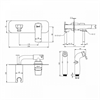 Гигиенический душ Lemark Ursus LM7220BL со смесителем, чёрный lm7220bl - фото 266329