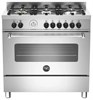 Комбинированная плита Bertazzoni MAS90 6 MFE S XT mas906mfesxt - фото 266857