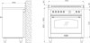 Варочный центр LOFRA PBPG 96 GVT/C белый жемчуг/хром pbpg 96 gvt/c - фото 268091