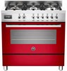 Комбинированная плита Bertazzoni PRO90 6 MFE S ROT pro906mfesrot