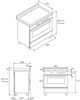 Комбинированная плита Bertazzoni PRO90 6 MFE S XE pro906mfesxe