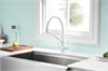 Смеситель для кухни Paulmark Siegen  Si213111-431TW  Белый матовый полностью 431TW/WH si213111-431tw - фото 271187