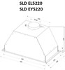 Встраиваемая вытяжка Schaub Lorenz SLD EY 5220 sld00003046 - фото 271449