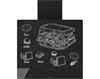 Каминная вытяжка Krona Domenika 600 Black S ка-00005477 - фото 275186