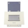 Maunfeld WIND PUSH 60 Glass Beige вытяжка наклонная, 60 см, 700 м3/ч, бежевое стекло ка-00012726 - фото 275385