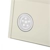 Maunfeld WIND PUSH 60 Glass Beige вытяжка наклонная, 60 см, 700 м3/ч, бежевое стекло ка-00012726 - фото 275391