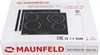 Электрическая варочная панель MAUNFELD EVSE594FDBK,  Hi-Light,  независимая,  черный ка-00013337 - фото 275584