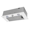 Встраиваемая вытяжка HOMSair Camelia Power 60RD белый ка-00014771 - фото 276084