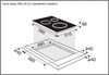 Индукционная варочная панель Brandt BPI164DPB мс-00012016 - фото 278112