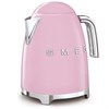 Чайник электрический Smeg KLF03PKEU 1.7л. 2400Вт розовый/серебристый (корпус: нержавеющая сталь) - фото 27829